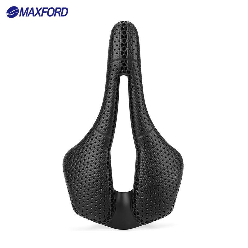 MAXFORD Bicycle Seat Cover Cushion 3D Printed Soft Bike Seat Full Carbon Fiber Saddle MTB Racing Bicycle Seat Saddle Front Seat