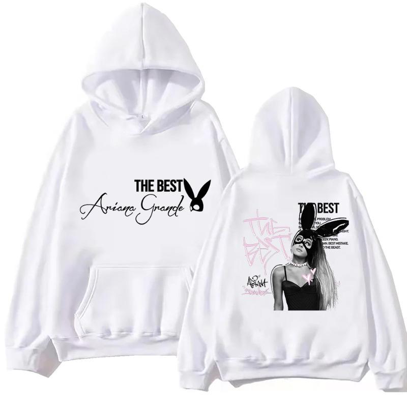 Ariana Grande Herren- und Damen-Hoodies, Harajuku Hip-Hop Pullover, Hoodies, Sweatshirts, modische Damen-Streetwear