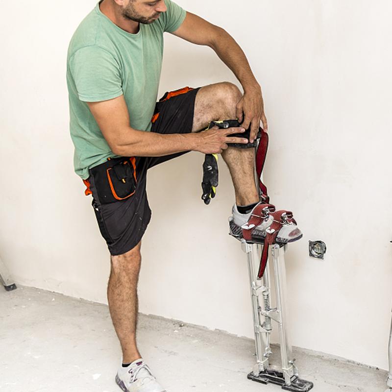 Drywall Stilts Straps Heavy-Duty Comfort Stilt Bands Wear Resistant Ergonomic Protective Bandage for Industrial Maintenance