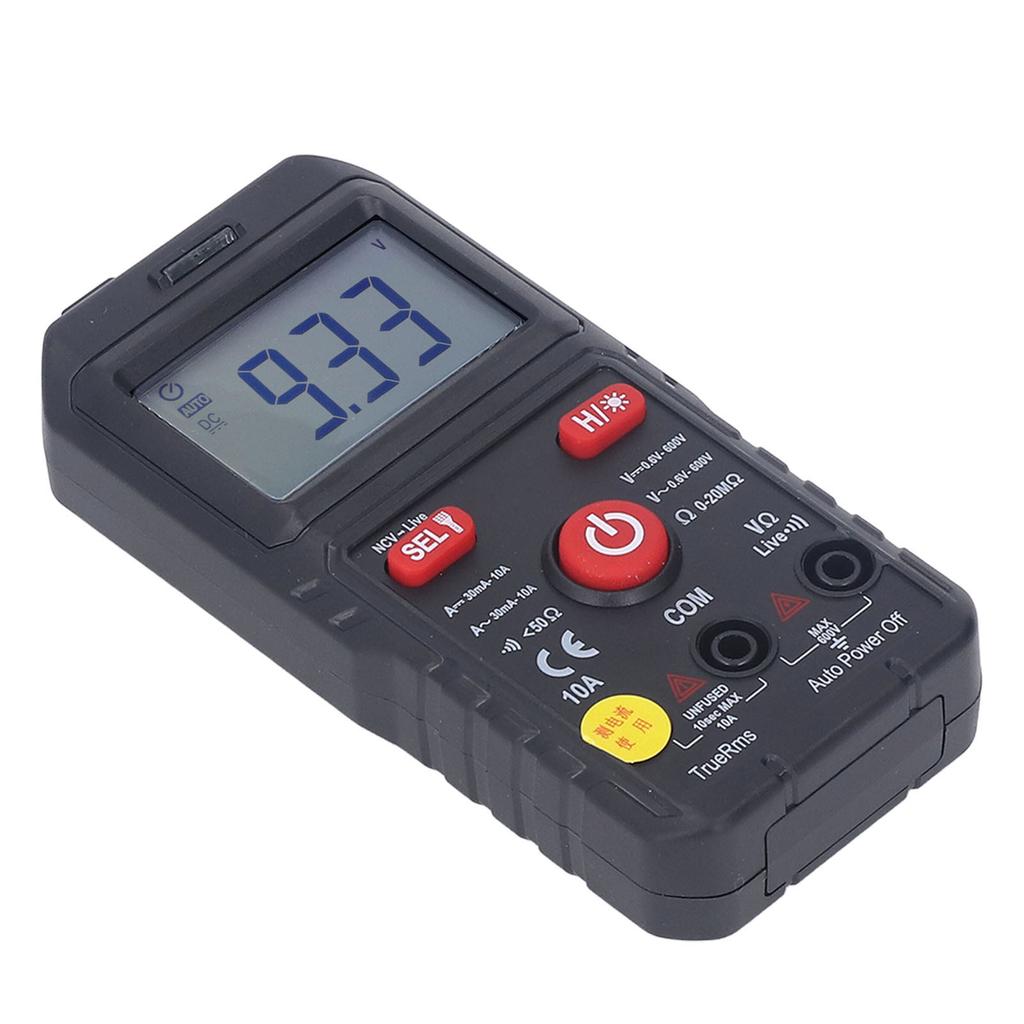 Digital Multimeter Accurate Measurement Quick Response Portable Electrician Meter Voltmeter