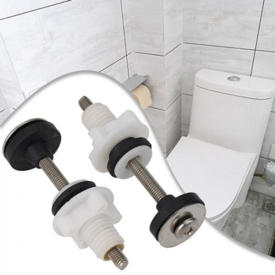 Stainless Steel Bolts Toilet Cistern To Toilet Pan Fixing Fitting Sealing Kit