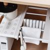 Punch-free Expandable Divider Adjustable Wardrobe Storage Shelf Cabinet Holders  Bedroom