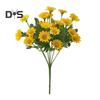 Artificial Flower Plastic Beautiful Bright Colored Aesthetic Simulation Chrysanthemum
