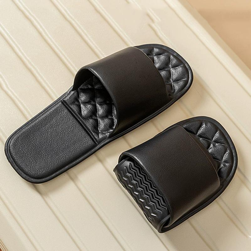 

Складные тапочки для женщин, летние домашние нескользящие тапочки из ЭВА для путешествий 36-38 чёрный