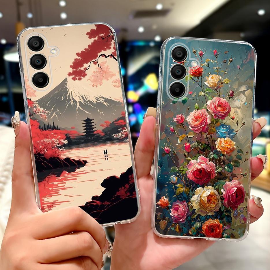 For Samsung Galaxy A16 5G Case A26 A36 A56 New Fashion Painted Cover Soft Silicone Case For Samsung A16 A 26 36 Galaxy A56 Shell