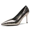 Patent Leather Women Pumps Pointed Toe High Heels Shoes New Women Heels Stiletto Party Banquet Office Shoes