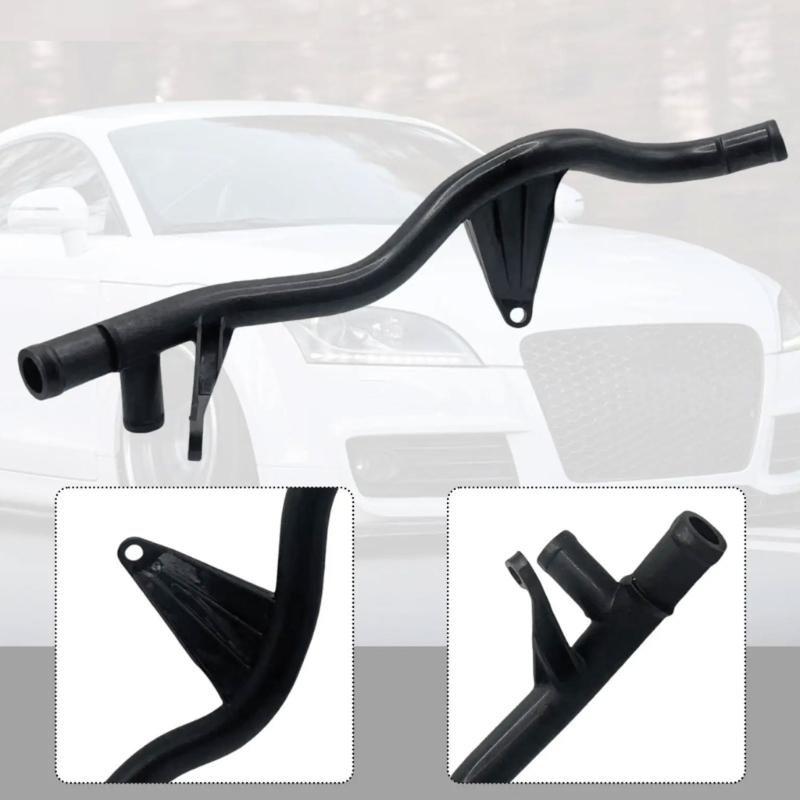 Upgrades Plastic Radiator Hose Strong Engine Cooling Hose 5Q0121070BR Replacements Simple Installation for Vehicle