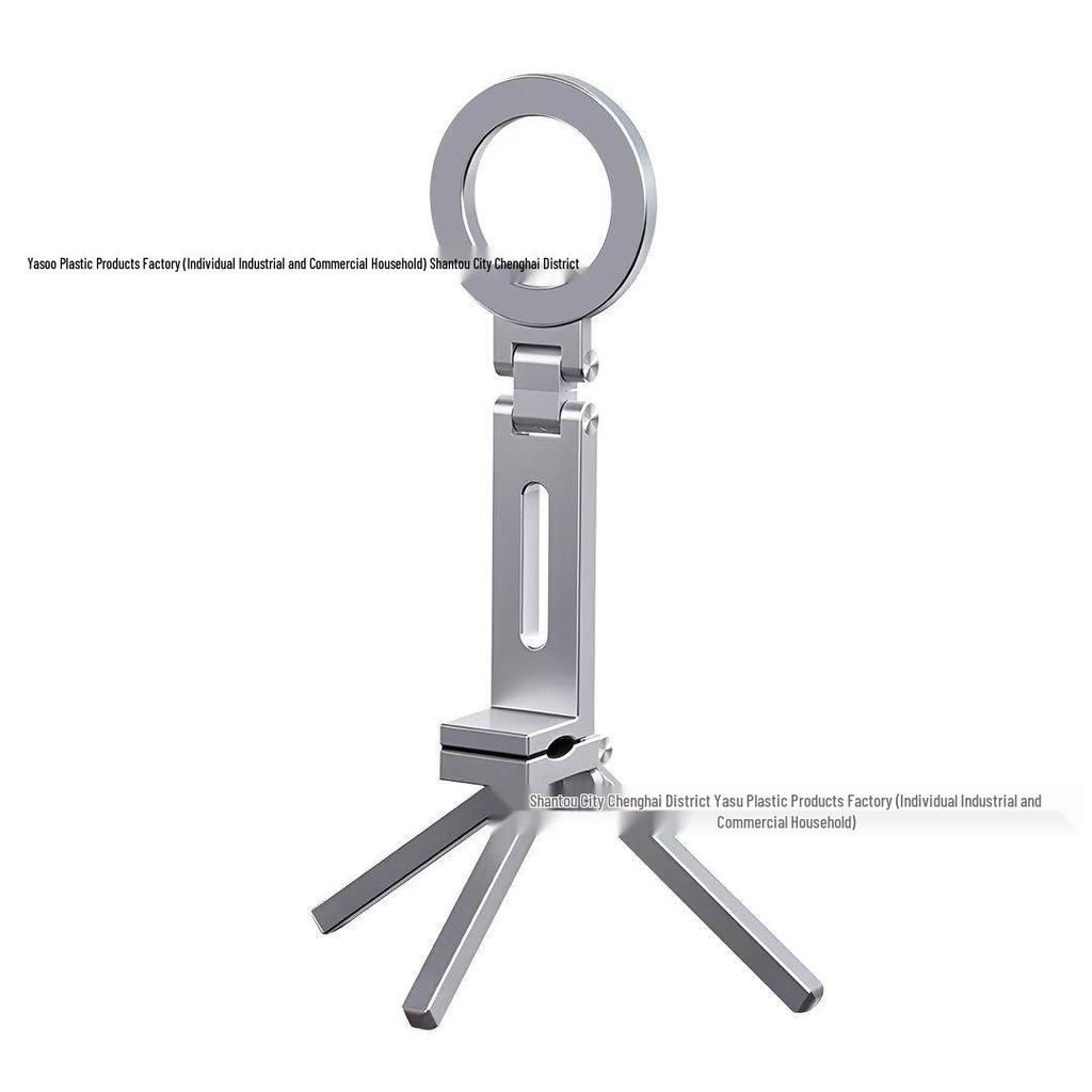 Magsafe Magnetic Travel Phone Holder: Portable, Rotating, Folding Universal Tripod