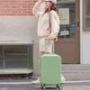20-Inch Multifunctional Carry-On Suitcase with Logo Option - Fresh Design for Women, Students, and Men with 24-Inch Version and Combination Lock.