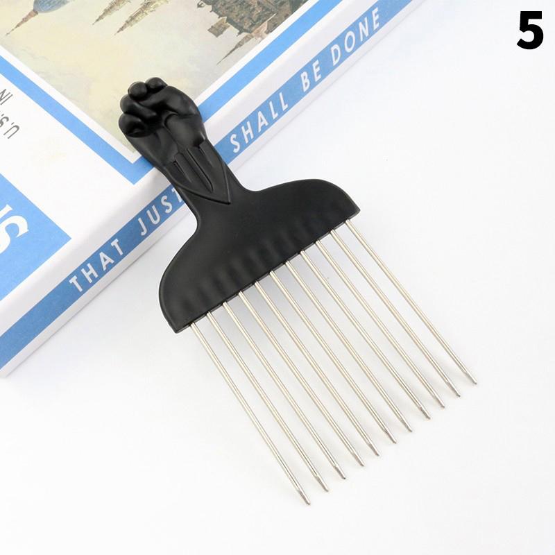 

SU Barber Shop Men Hair Braider Twist Sponge Gloves African Hair Styling Fork Comb Hair Curls Foam For Salon Hairdressing Tools