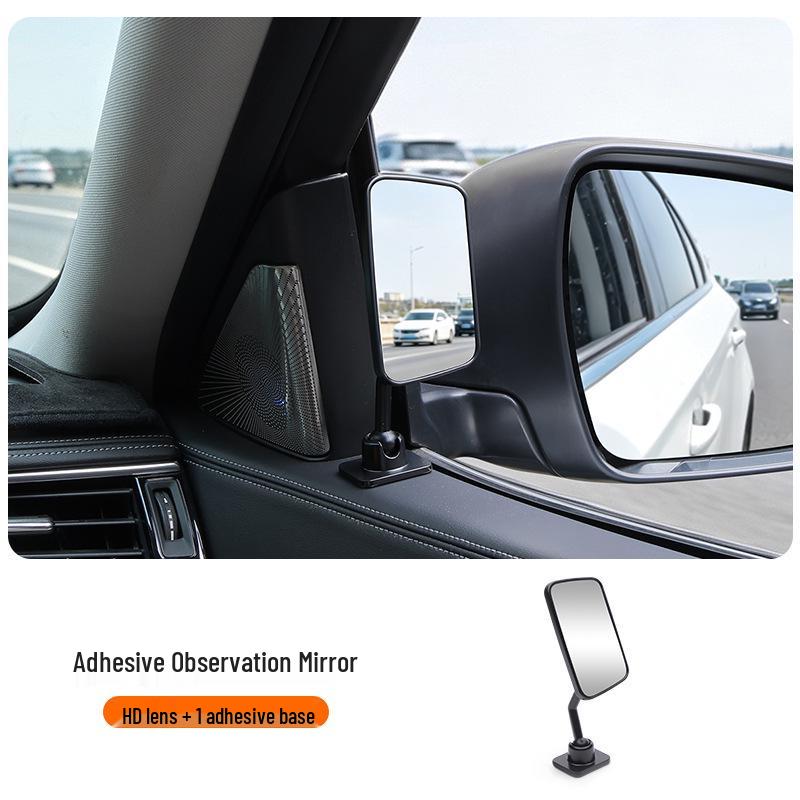 Universal Wide-Angle Rearview Mirror: In-Car Baby Observation & Reversing Mirror