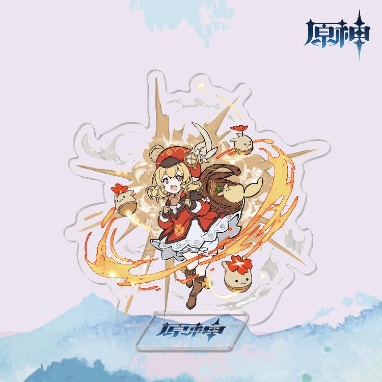 Spiel Modell Impact Acryl Cosplay Charakter Stand Acryl Figur Stand bemalt Schreibtisch Dekor Ornament Geschenk