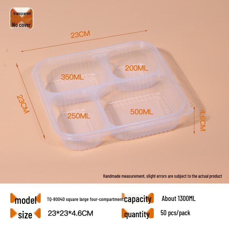 ZISIZ Disposable Paper Meal Box