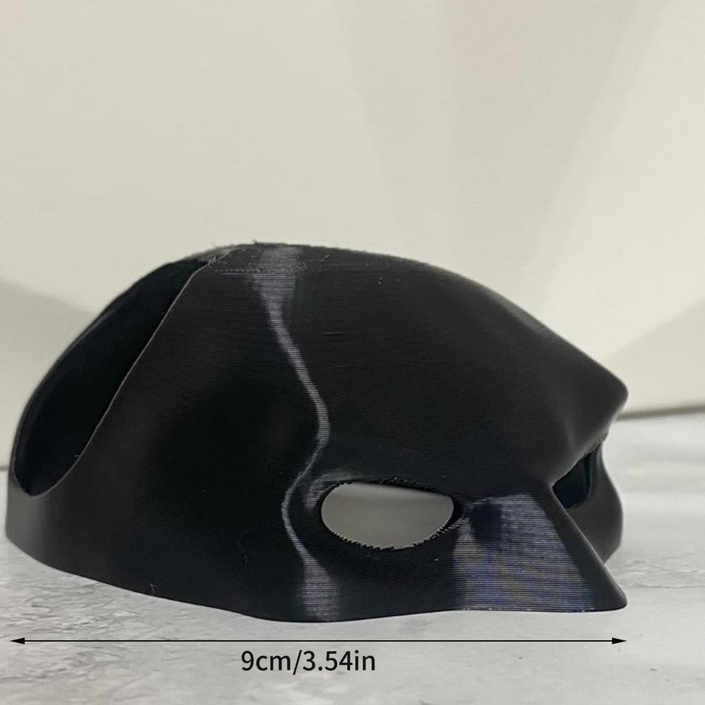 

Cat Mysterious Cosplay Hat Pet Cat Halloween Cosplay Horror Mysterious Hat Enhance Festive Atmosphere 3D Printing Cosplay Masque S чёрный