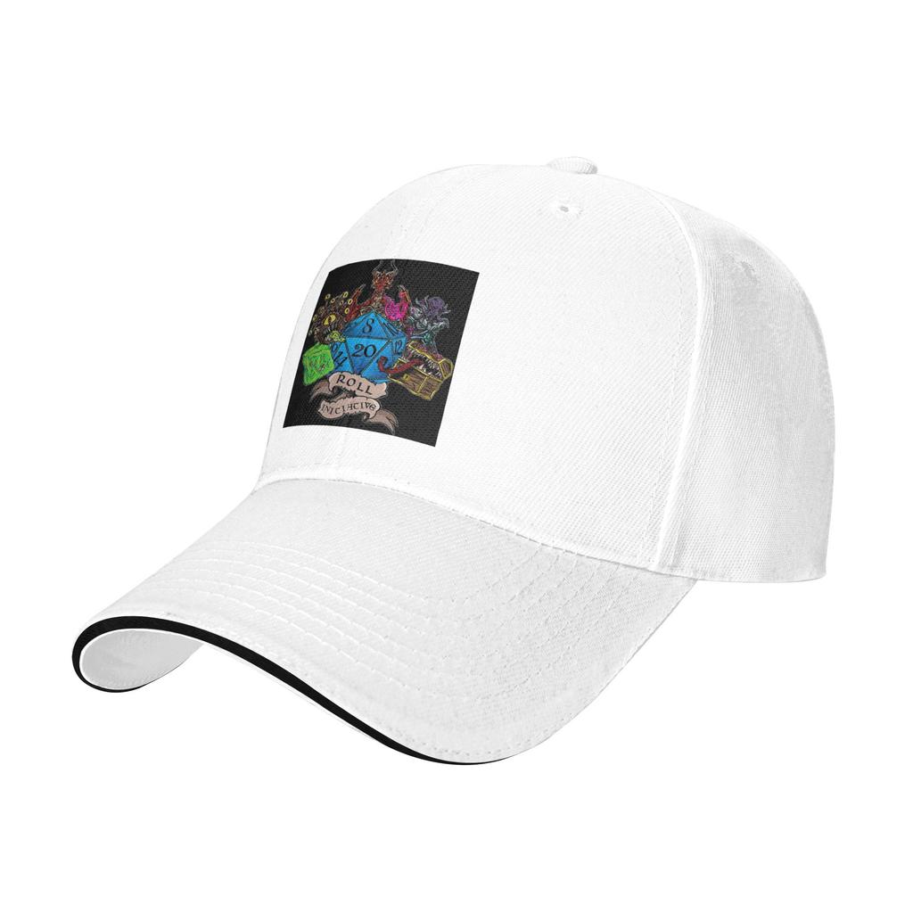 Roll Initiative Dungeon And Dragon Cap Casual Baseball Caps Adjustable Hat Hip Hop Summer Unisex Baseball Hats Customizable