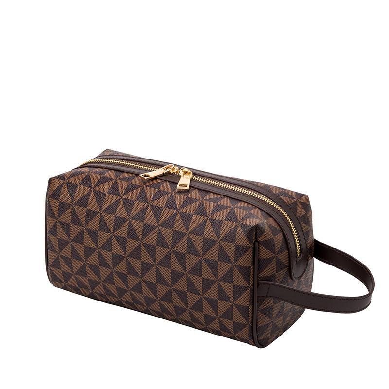 

Принтованная женская сумка, косметичка, портативная, большой вместимости, сумка для туалетных принадлежностей, новая дорожная сумка для хранения косметики, корейский стиль