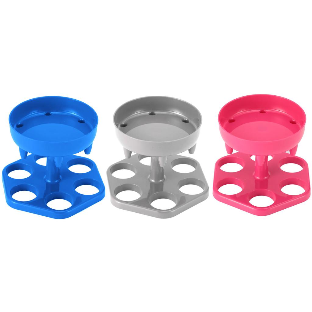 6 Schuss Glas Spender Halter Rotation Schnaps Spender Wein Rack Regal Partei Liefert