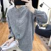Shirt for Women Oversize Cotton Loose Casual Long Sleeve Pullover Soft Loose Shirt Top