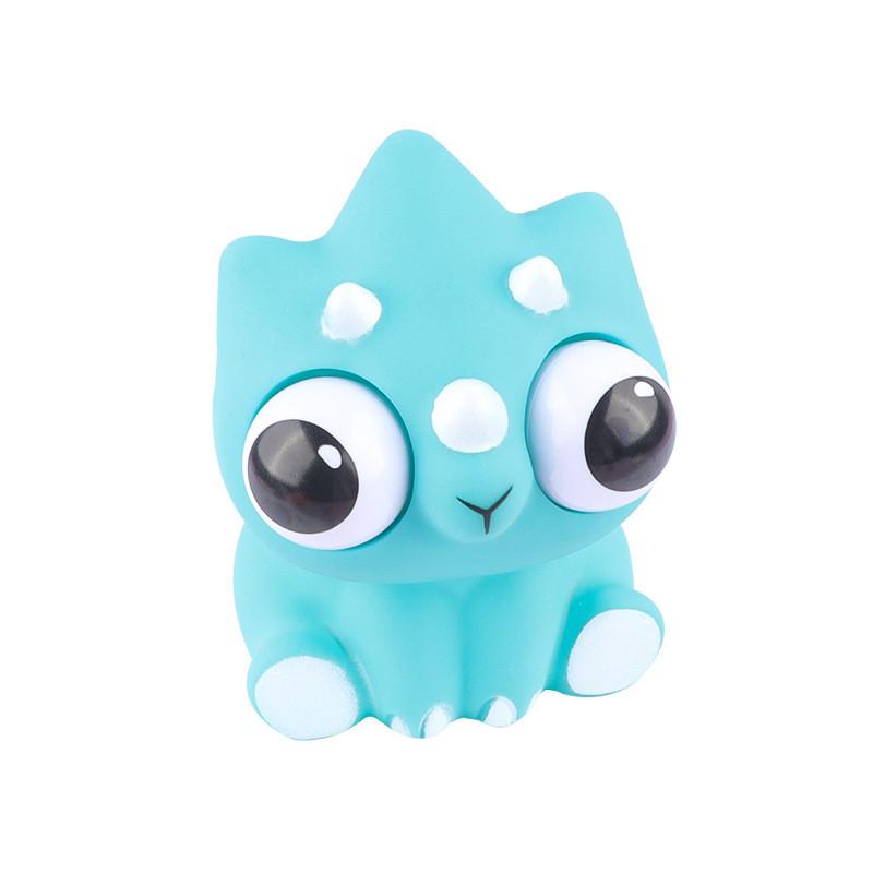 Pvc Squeeze Toy With Exploding Eyes For Stress Relief And Sensory Development For Kids And Adults
