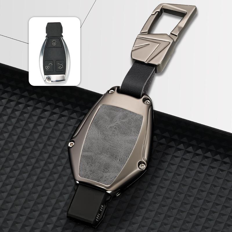 Mercedes-Benz Key Case for GLA200, GLC260L, C-Class, GLS, CLA200 - Full Coverage Shell