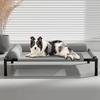 Pet Furniture Mesh Elevated Dog Beds Breathable Removable Raised Dog Bed with Pillow Outside Dog Bed Cat Patio Sunbathing