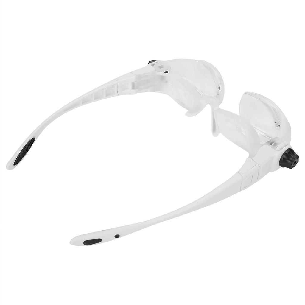 Head Mount Magnifying Glasses Folding Magnifier for Mobile Phone Reading Tattoo270‑450mm Focal