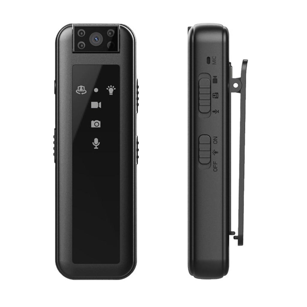 Body Camera 1080p High Definition Portable Back Clip Camera Outdoor Sports Camera for Field Law