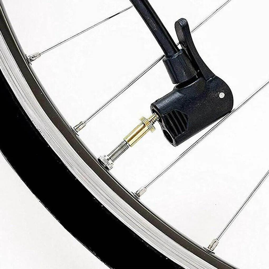 26PCS Pack Bike Valve Adapters - Ergonomic Pump Connectors for Schrader, Presta, Dunlop Inflation