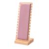 Necklace Display Stand, Velvet Soft Mat Multiple Jewelry Pendant Holder, Tabletop Necklace Bracelets Chain Organizer