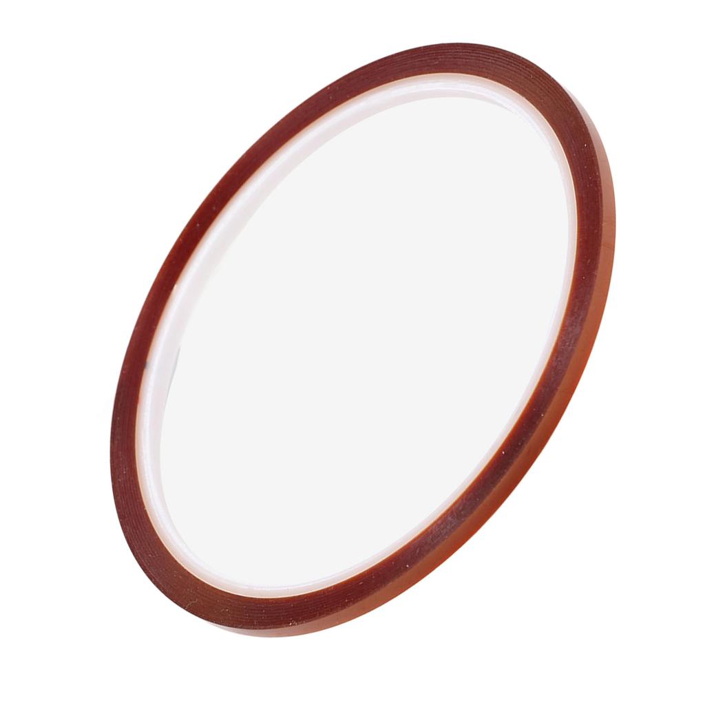 10 Rolls Sublimation Heat Resistant Tape PI High Temperature Transfer Press 33meter Long