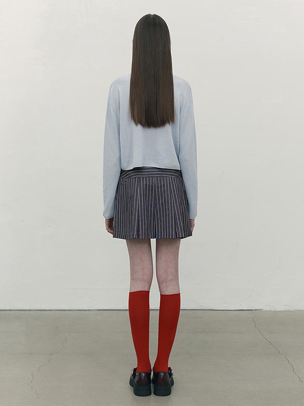 Kirsh Small Cherry Standard Knit Cardigan [Sky]