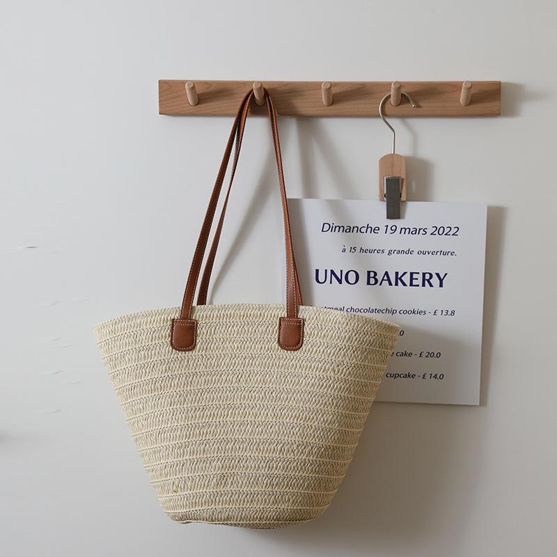 Women's Summer Stylish Large Capacity Woven Tote Bag