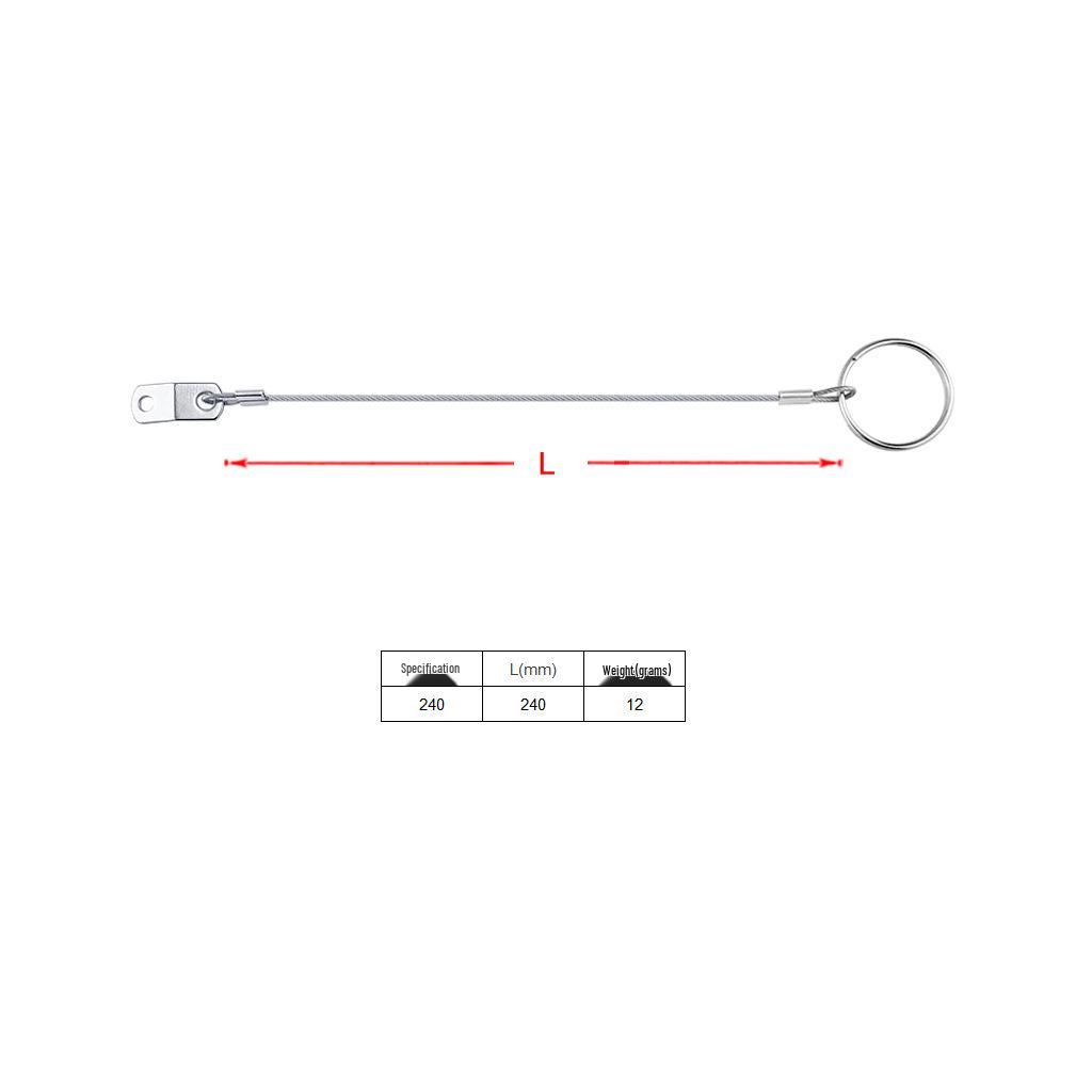 316 Edelstahl-Schnellverschluss-Sicherungsstift für Yachtzubehör