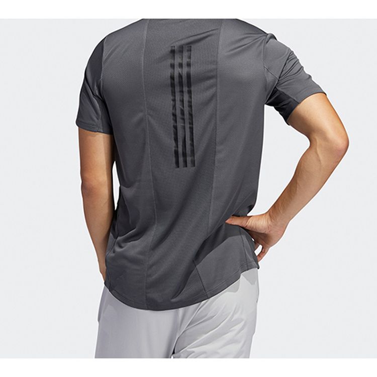 Adidas Training Tee H.Rdy Short Sleeve Men Tops Light-Grey FM2100