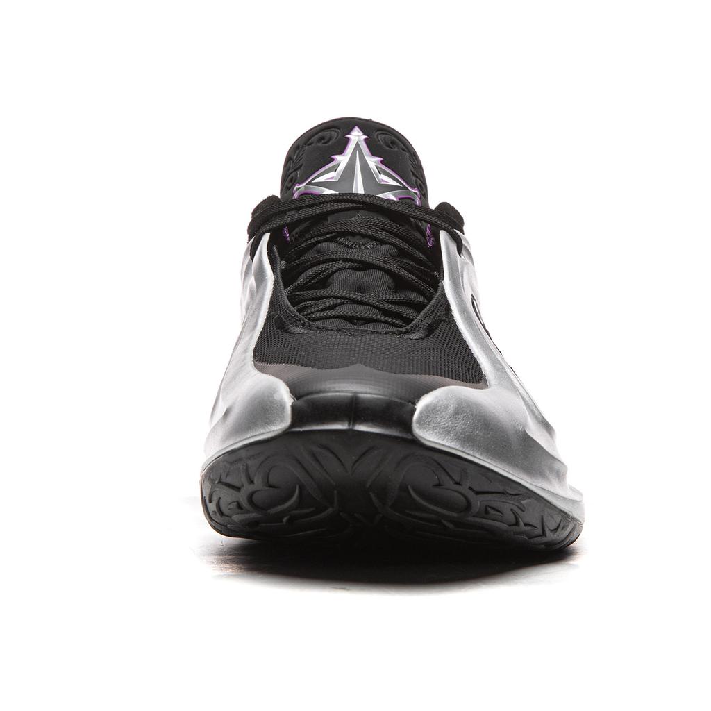 Li Ning JB4 Cushioning Slip Resistant Abrasion Resistant Breathable Rebound Grip Low top Basketball Shoes Men's Black ABAV089-12