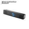 Wireless Speaker Bluetooth-compatible Dual Horn Stereo Subwoofer Loudspeaker Soundbar Home Use High Volume Laptop PC