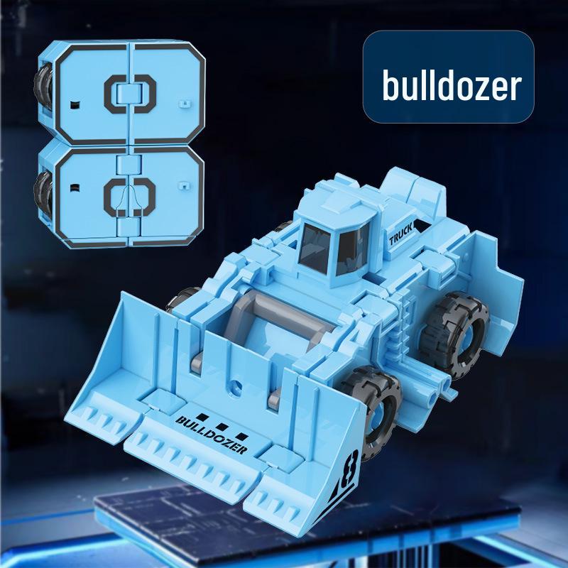 Children's Transforming Number Robot Toy Combiner – Assembled Autobot