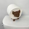 Highland Cow Toilet Paper Holder Tissue Rack Free Standing Decorative Fun Toilet Roll Holder Bathroom Ornament