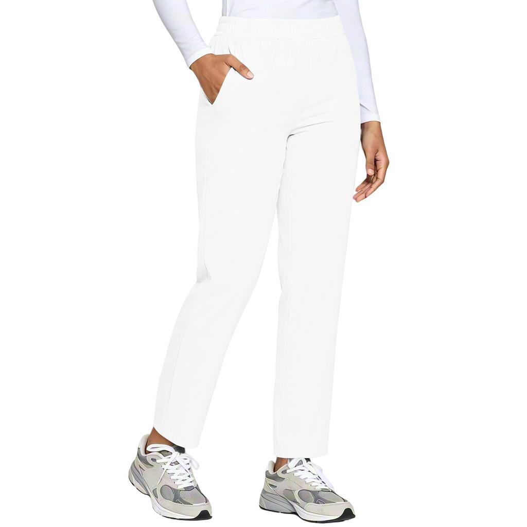 Pantaloni da Lavoro Unisex con Tasche - Pantaloni Uniforme Colorati per Operatori Sanitari