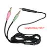 Nylon Braided UNP PC Cable for Sennheiser GSP350/500/600/670G4MEONE Headphones Cord Better Sound Ranges User Friendly