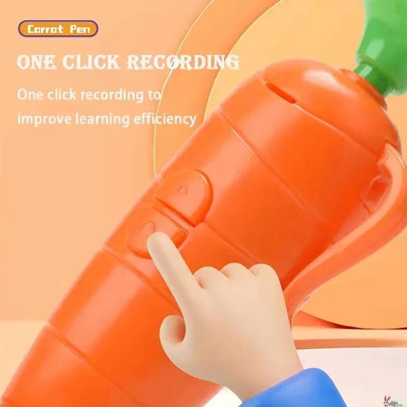 Zootopia2 Judith Nick Cartoon Carrot Student Voice Recorder Pen Cute Ballpoint Pen Compact Recording Toy Stationery Collectible