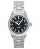 Khaki Field Stainless Steel Black Dial Quartz H69401130 Men's Watch