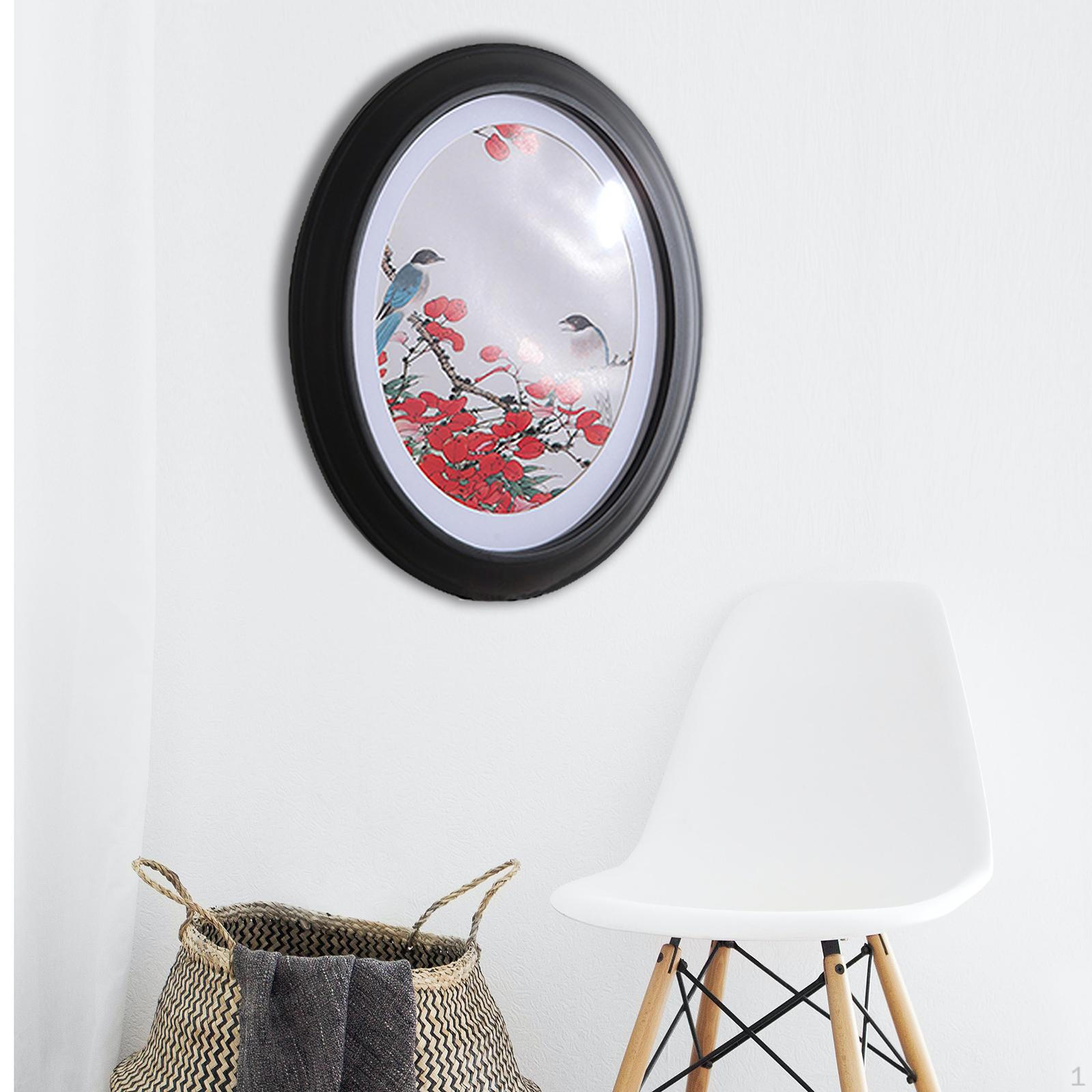 Овальная деревянная фоторамка, деревянная подставка для картин, подставка для карточек, резная подставка для художественного портрета