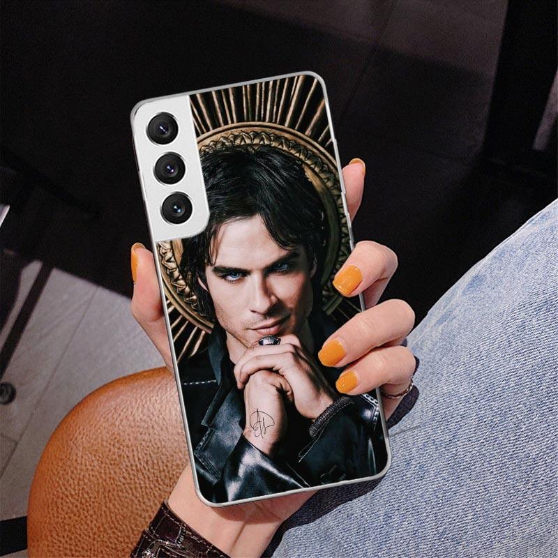 The Vampire Diaries Salvatore Phone Case For Samsung Galaxy S24 S25 Edge S26 Ultra S23 S22 S21 Plus S20 FE + Personalized Print