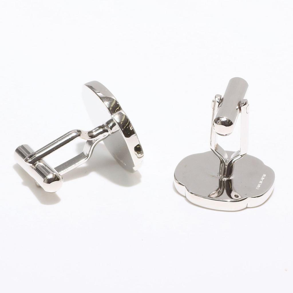 Tie MASAMUNE Masamune Tie Set Tie Set [Fortuna Tokyo] Pin/Cufflinks 19. Pin/Cufflinks Men's FT-TPCU19 Black/Silver Pin/Cufflinks