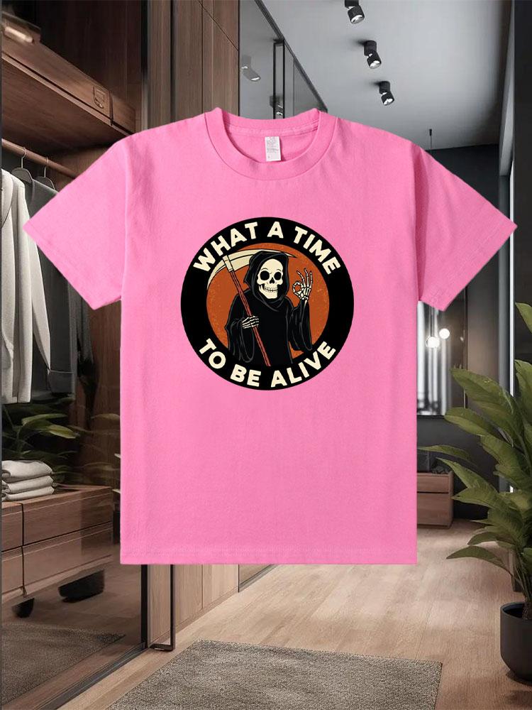 2025 Léto Nové 100% Čistá Bavlna Pánská Trička Módní Design