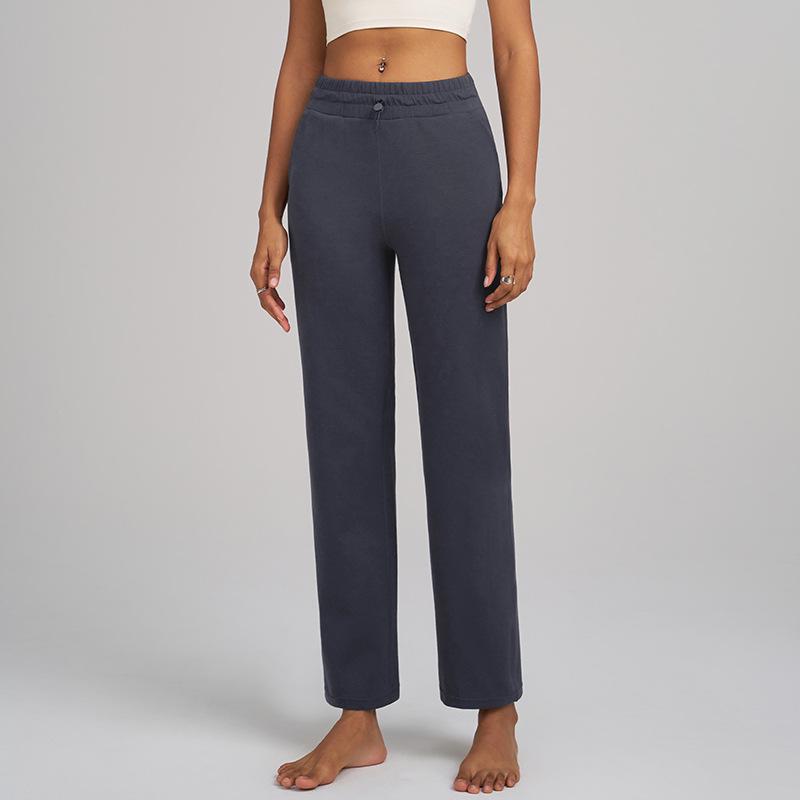 

Huaton Брюки для йоги с высокой посадкой и широкими штанинами для женщин - Утягивающие, эластичные, повседневная одежда на осень/зиму S