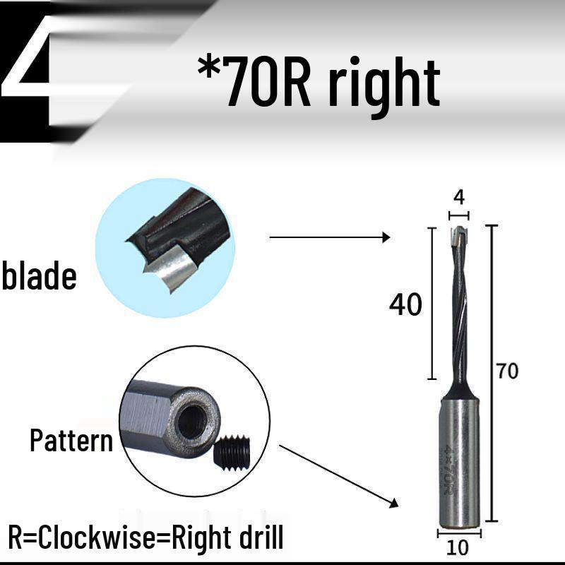 Woodworking Alloy Drill Bit: Split, Hinge, Side Hole, Multi-Point, Free Shipping