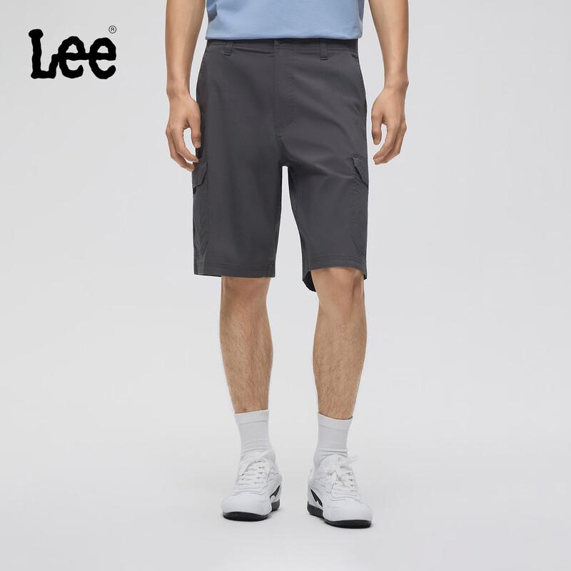 Lee Men s Classic Workwear Pocket Loose Straight Casual Shorts 33