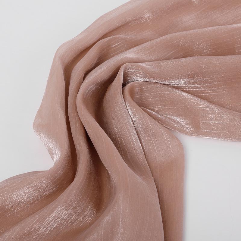 French Pearlescent Snow Satin Fabric Flower Bouquet DIY Bow Decoration Floral Art Materials